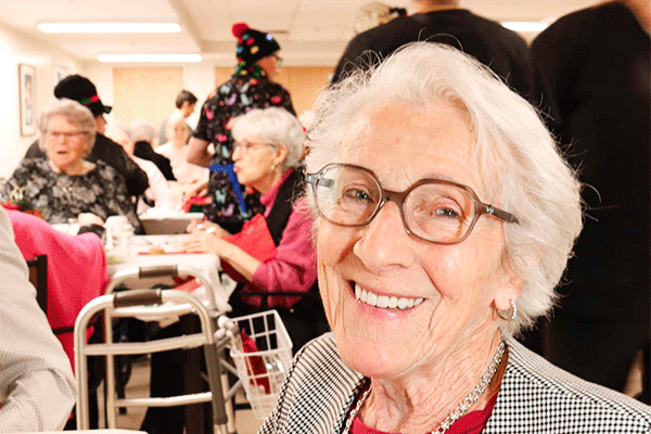 résidente qui souris